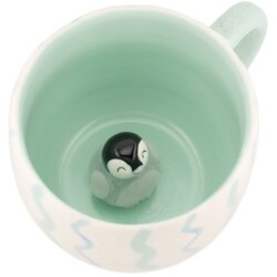 Sass & Belle Mentolno zelena skodelica Surprise Penguin – Cene