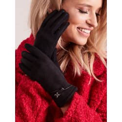 Wool Fashion Italia Gloves-AT-RK-902.08-black Cene