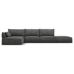 Mazzini Sofas Siva kutna garnitura (lijevi kut) Vanda - Cene
