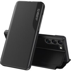 ovitkiza.me Etui/ovitek s prednjim okencem za Samsung S24 Plus, Črn Cene