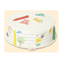 Torta Ivanjica SLOVA - ukus Kinder - okrugla-srednja Cene