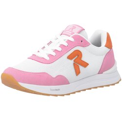 Rieker Sport Nizke superge oranžna / svetlo roza / bela Cene
