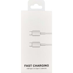 Gembird CCP-AMCM-AMCM-1.0w ** 3A PD kabl USB-C na USB-C, USB3.0, 1m, white (159) Cene