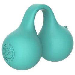 SVibe vibrator za prst - Snail Twinn, tirkizni Cene