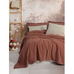 VILO set posteljine Villa, 240x230 cm, terakota Cene