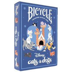 Bicycle karte creatives - disney cats and dogs - playing cards Cene