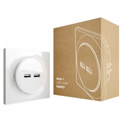 Fibaro walli n usb outlet FGWU-021, (20625856) Cene