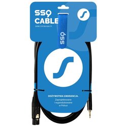 SOUND STATION QUALITY (SSQ) SSQ XLRMi0,5 - XLR female - Jack stereo 3,5 mm cable , 0,5 m Cene