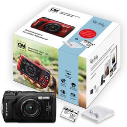 OM SYSTEM TG-7 Special Edition crni fotoaparat, uključuje drugu bateriju LI-92B + krpicu PH Cene