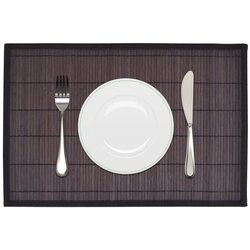 vidaXL 242110 6 Bamboo Placemats 30 x 45 cm Dark Brown Cijene