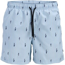 JJ Rebel Muški kupaći kostim JREBHAWAII SWIM SHORT PRINT, Plava Cijene