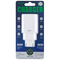 Remax Jane 20W PD Fast Charger RP-U70 Cene
