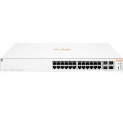 HPE Networking Instant On 1930 upravljivi mrežni svič, 24x Gigabit PoE+, 4x 10G SFP+, PoE budžet 195W (JL683B) Cene