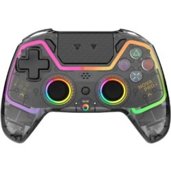 Fantech bežični džojstik WGP14V2 NOVA PRO multiplatform RGB CLEAR, Crni Cene