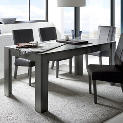 LC Mobili moderni blagovaonski stol 180x90 cm antracit dama 372308 Cene