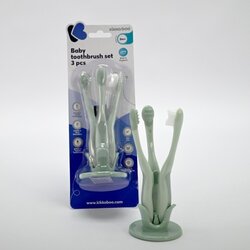 Kikka Boo set četkica za zubiće za bebe 3 dela Mint KKB40051 Cene
