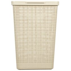 Curver KOŠ ZA PERILO - JUTA, 58L, 43X60X34 CM, BEL Cene