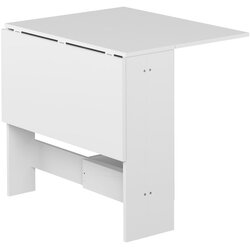 TemaHome Raztegljiva jedilna miza z belo mizno ploščo 76x28 cm Papillon – Cene