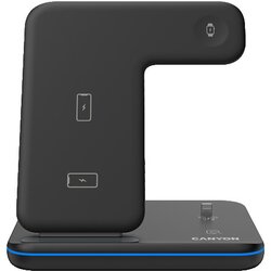 Canyon wireless charger WS-302 15W 3in1 Black Cijene