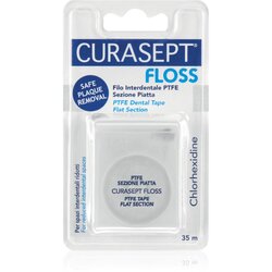 Curasept Dental Tape PTFE Flat Section zubna trakica s teflonskom površinom s antibakterijskim sastavom 35 m Cene