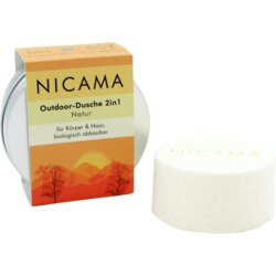 NICAMA Outdoor 2 v 1 spredstvo za prhanje - naravno - 60 g v pločevinki Cene