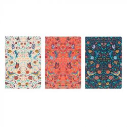 Grupo Erik Editores S. L. Frida Kahlo - Agenda set 3 - Frida Kahlo, Viva La Vida, A5 Cene