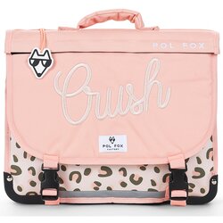Pol Fox Šolska torba CARTABLE 38 CM CRUSH Rožnata Cene