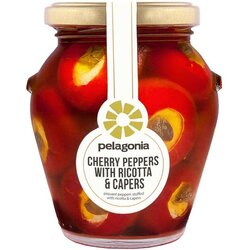 Pelagonia cherry paprika punjena ricotta & kapare 280g Cene