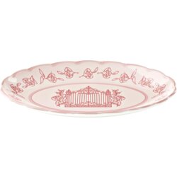Mali ovalna servirni krožnik "Josephine" - Dusty Pink Cene