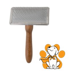 Tauro Pro Line brush Metal Rim S, Klasična Metalna četka Za Negu Dlake Cene