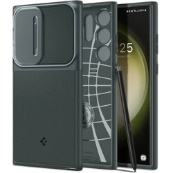 Spigen OPTIK ARMOR maska za GALAXY S23 ULTRA ABYSS GREEN Cene