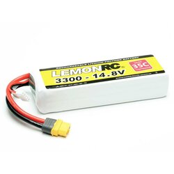 LemonRC lipo akumulatorski paket za modele 14.8 V 3300 mAh Število celic: 4 35 C mehka torba XT60, (20641333) Cene