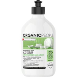 Organic People Ekološko sredstvo za pomivanje posode limeta in meta Cene