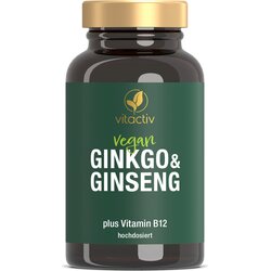 Vitactiv Ginkgo in ginseng + B12 - 60 kaps. Cene