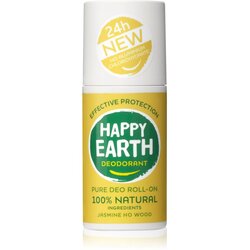 Happy Earth 100% Natural Deodorant Roll-On Jasmine Ho Wood dezodorant roll-on 75 ml Cene