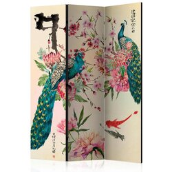 Artgeist Paravan Peacock Love, 3-Delni, Akustičen Cene