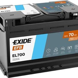 Exide Start-Stop EFB EL700 – Pouzdana Snaga za Gradsku Vožnju Cene