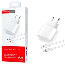 Tranyoo kućni punjač T-AP2L 20W+Kabl usb-c na lightning Cene