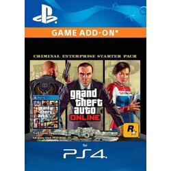 PS4 / PSN Grand Theft Auto V: Criminal Enterprise Starter Pack (DLC) (PS4) PSN Key EUROPE Cene