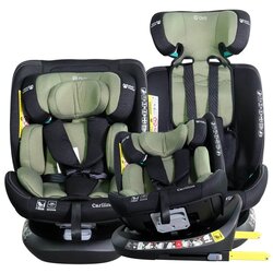 Only carllino i-size isofix auto sedište za decu 40-150cm-Black&Green Cene