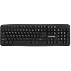 Connect Xl Tastatura sa Qwerty rasporedom, USB, crna boja - CXL-K100 Cene