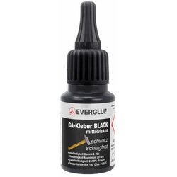 Everglue Superglue - črno - srednje tekoče Cene