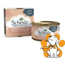 Schesir Kitten piletina s aloe verom, konzerva 85 g Cene