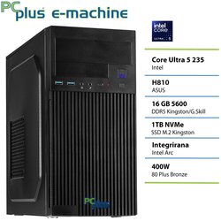 PCPLUS Namizni računalnik PCPLUS e-machine, ICU5 235, 16 GB RAM, 1 TB SSD, (5000005390) Cene