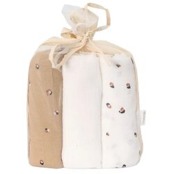 LILLO & PIPPO pelena od muslina 70x70cm 3/1, Leopard Cene