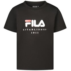 Fila kratka majica za djevojčice, crna Cijene