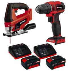 Einhell set aku bušilica i ubodna pila power x-change tk-js 25 li kit Cijene