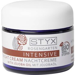 STYX Rose Garden INTENSIVE nočna krema z organskim jojobinim oljem Cene