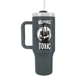 Pyramid termos čaša Wednesday - Warning: Toxic Tumbler 1200ml Cene