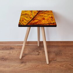 Hanah home Club sto Shp105, 35x42x35 cm, žuti Cene